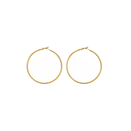 Aurelia Hoop Earring （ 7cm )
