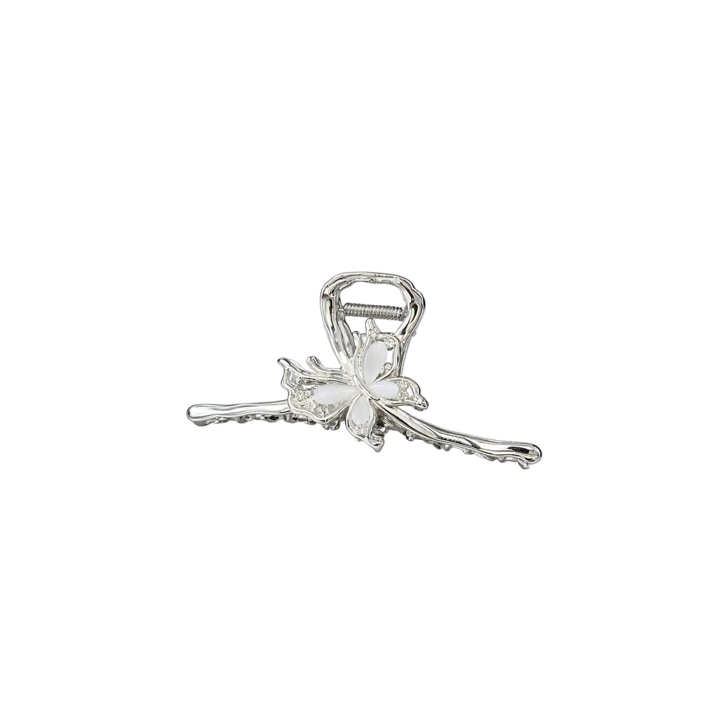 Silver Butterfly HairClip