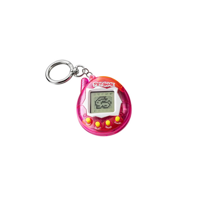 Digital Egg Pet Game Charm ( Pink )