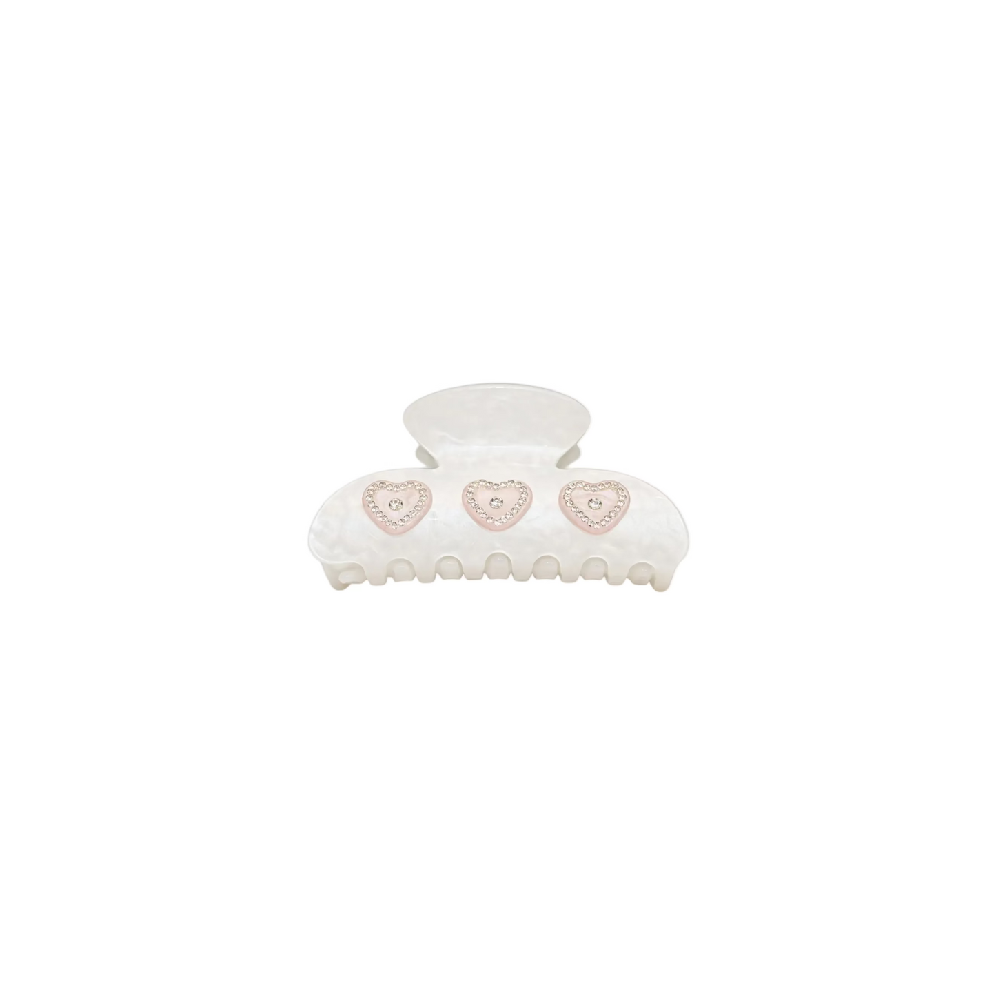 Milky Heart HairClip