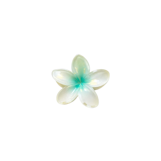 Green Bloom HairClip