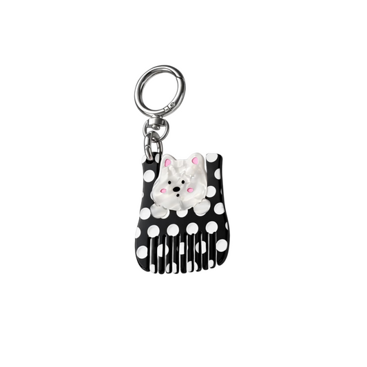 Polka Pup Charm