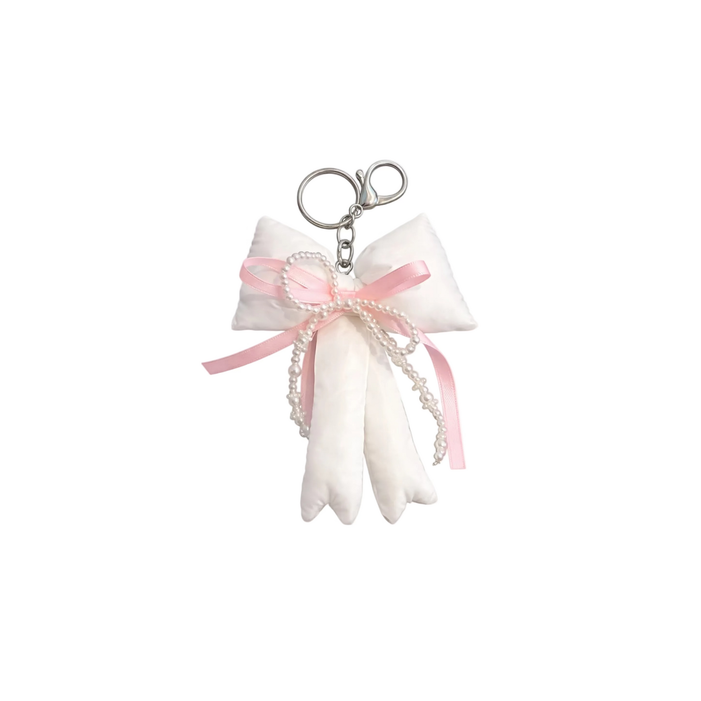 Milky Ribbon Charm