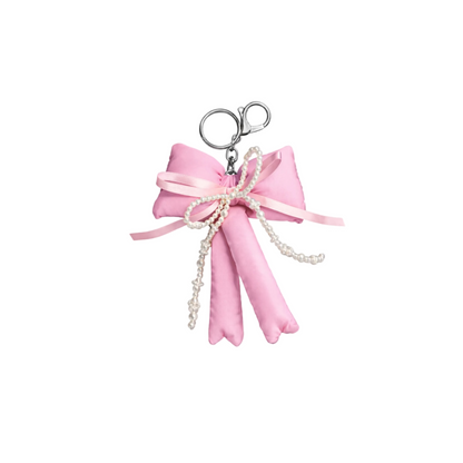 Pinky Ribbon Charm