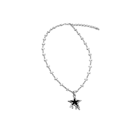 Lizz - Melted Star Necklace