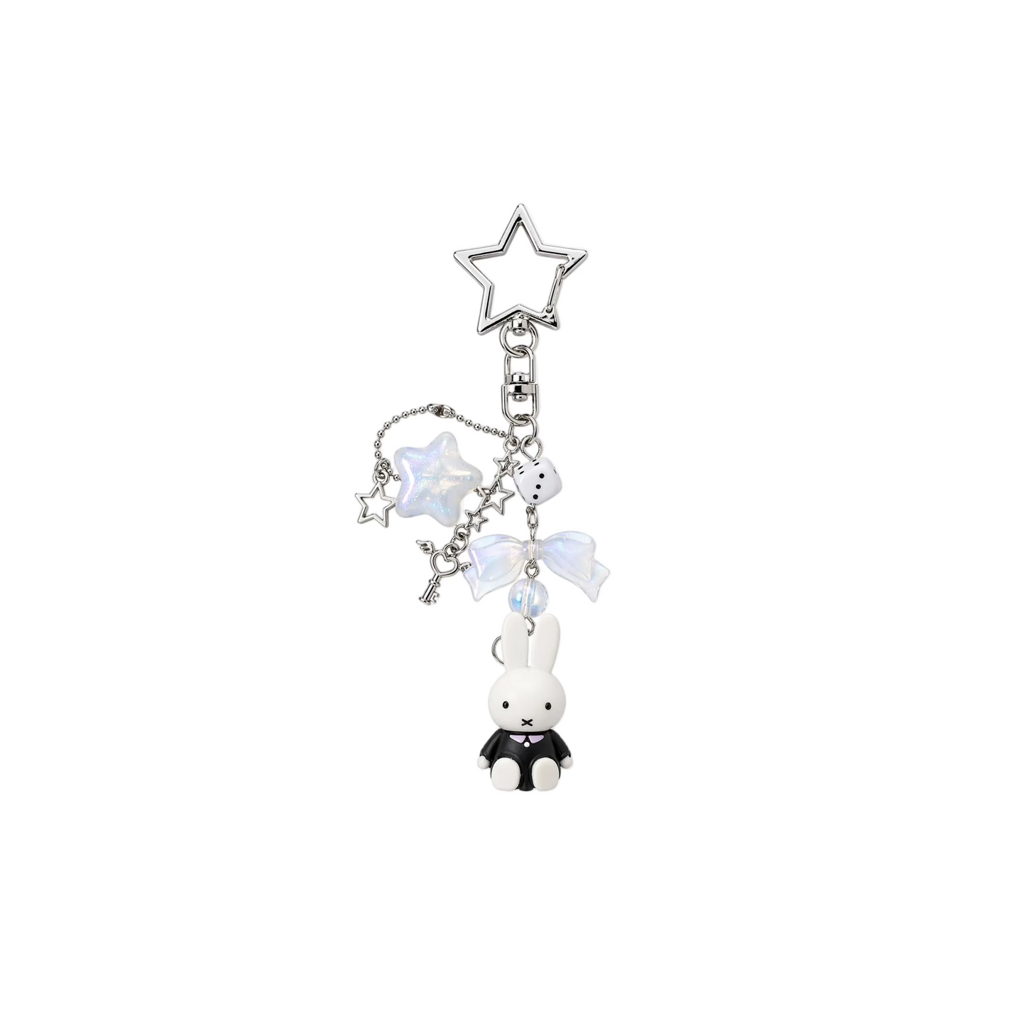 Cute Bunny Charm ( Black )