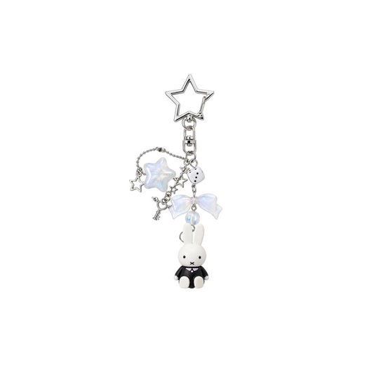 Cute Bunny Charm ( Black )