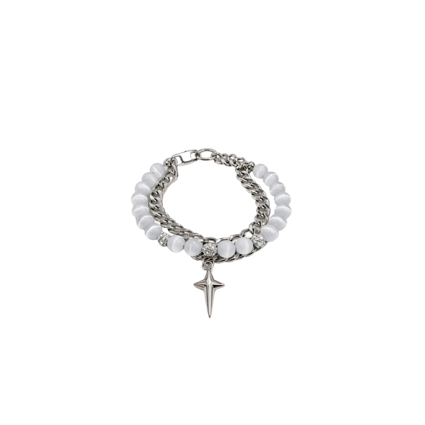 Lizz- Cat Eye Marble Bracelet