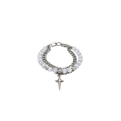 Lizz- Cat Eye Marble Bracelet