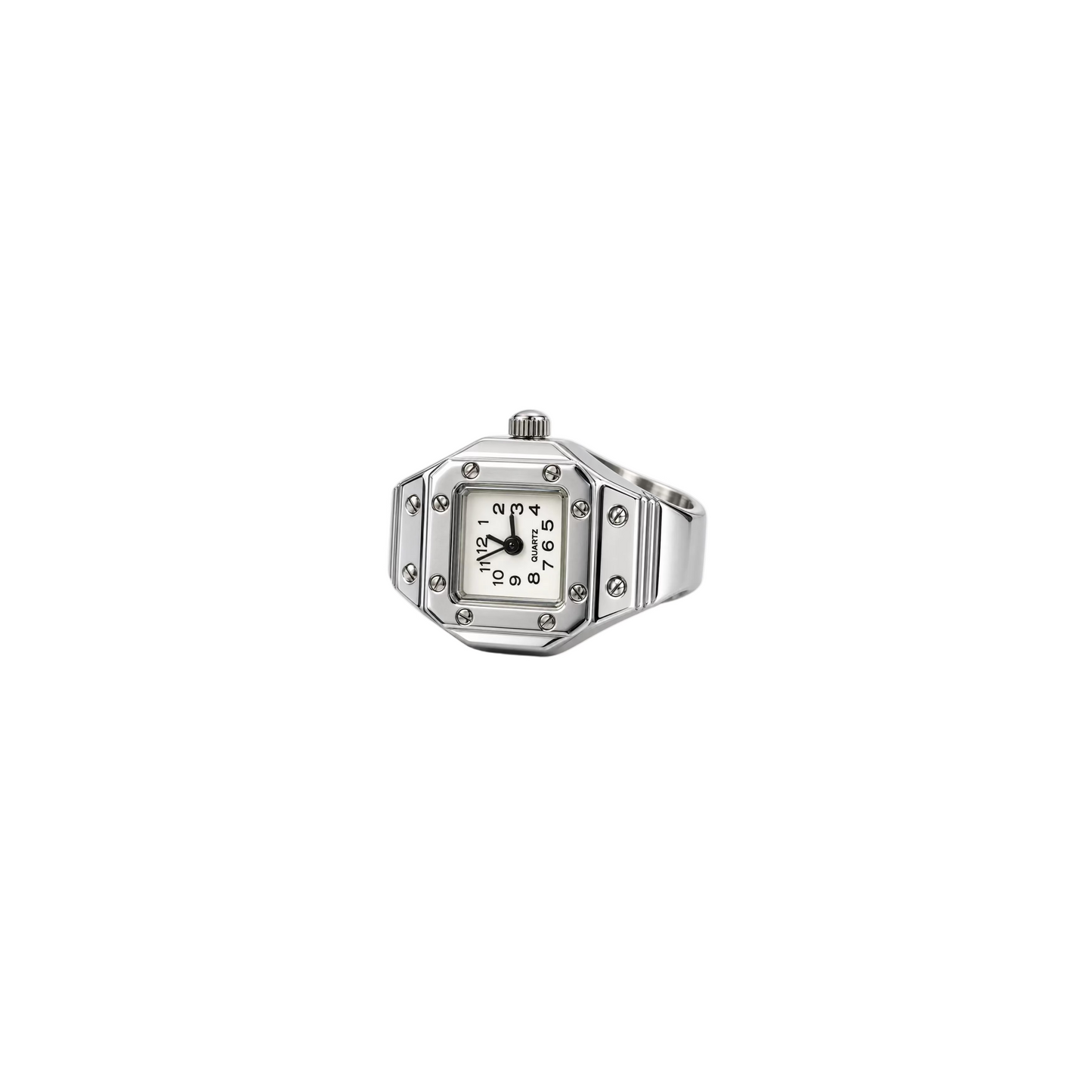 Satin Seconds Watch Ring