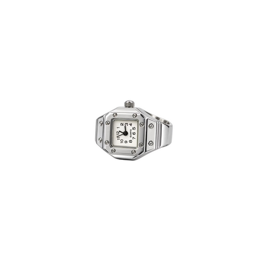 Satin Seconds Watch Ring