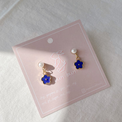Bleu Fleur Earring