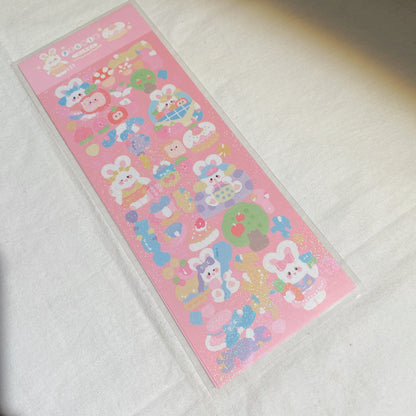 Animal Party Sticker