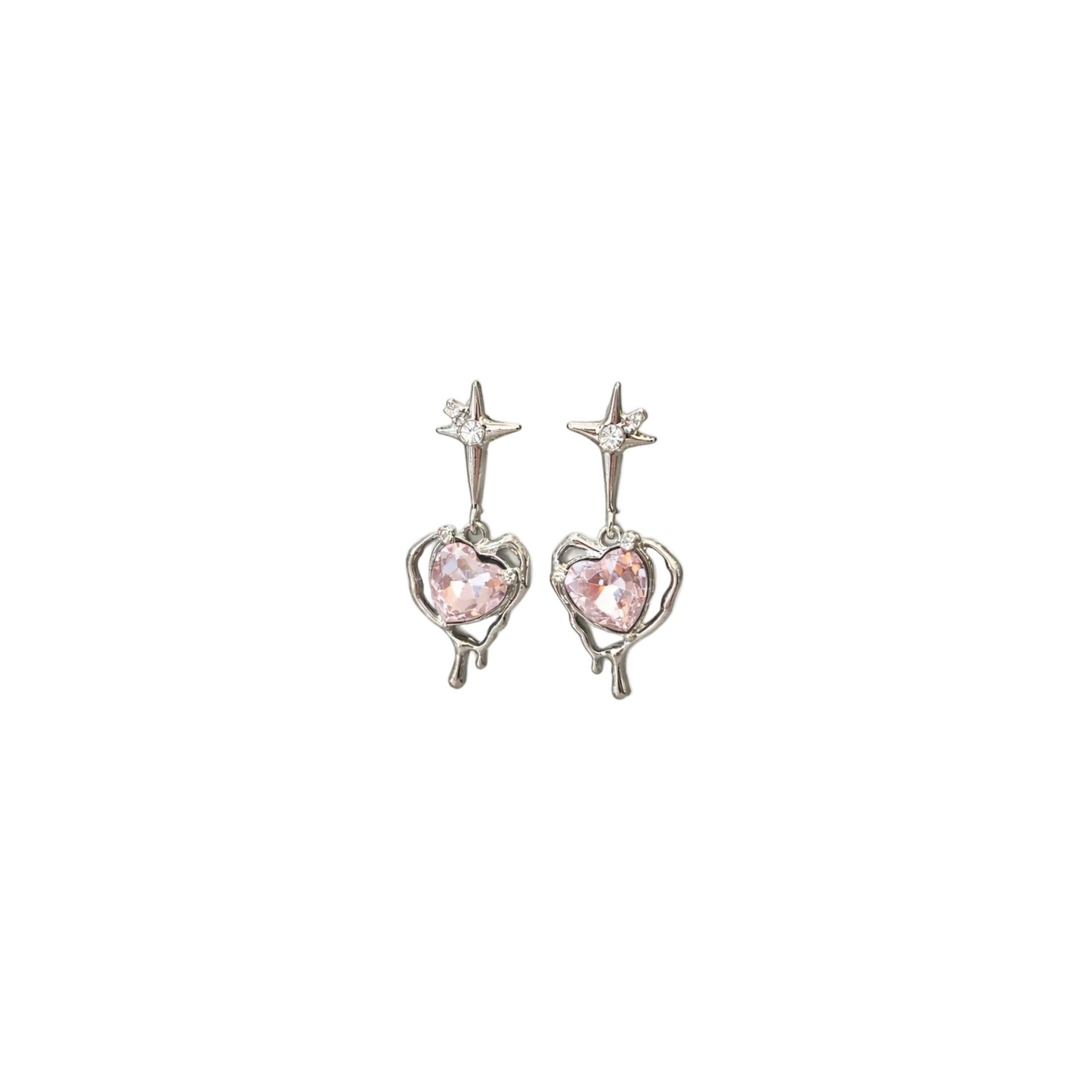 Melting Star Earring