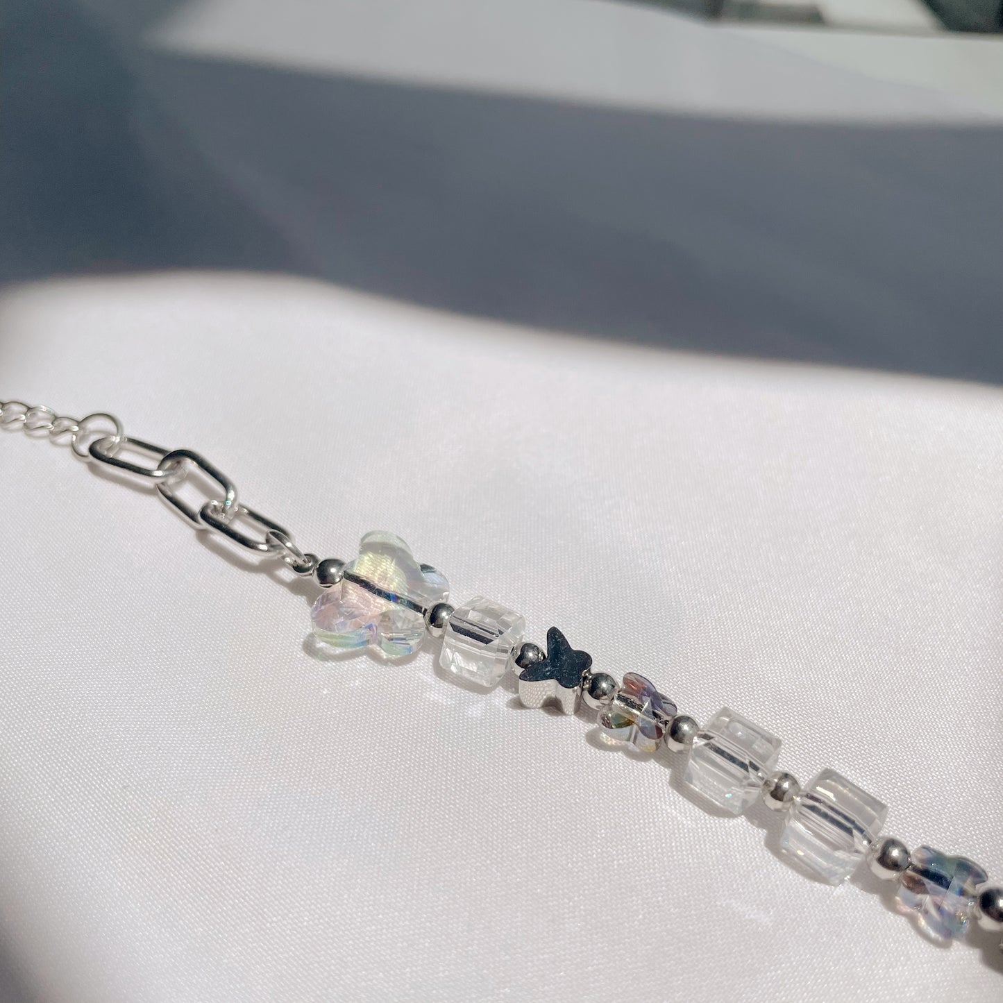 Lizz- Aurora Glasswing Bracelet